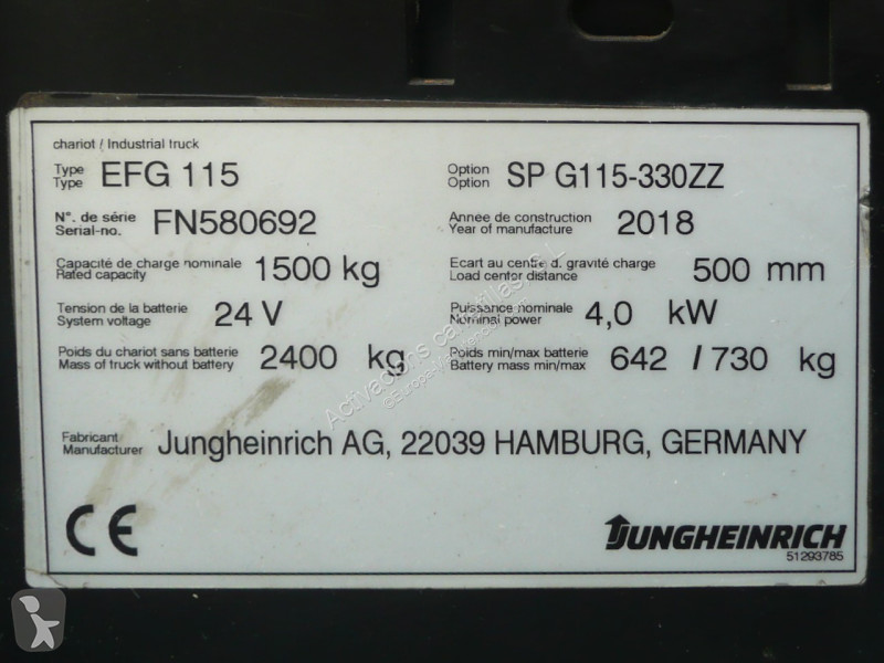 Carrello elevatore Jungheinrich 330 ZZ