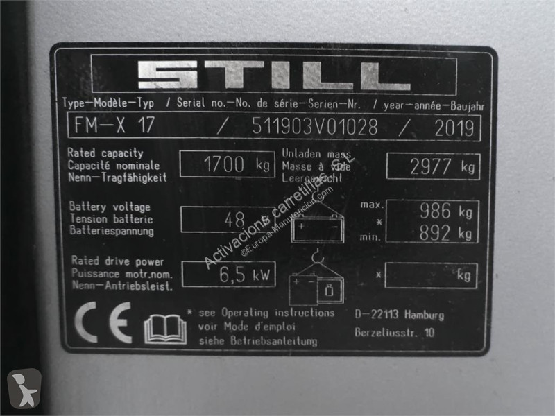 Автопогрузчик Still FM-X17