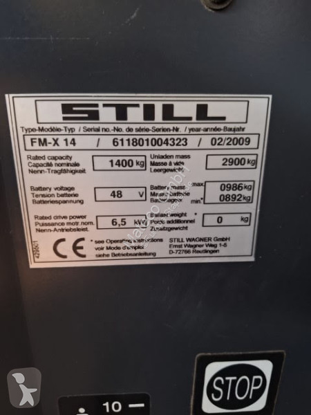 Vysokozdvižný vozík Still FM-X 14