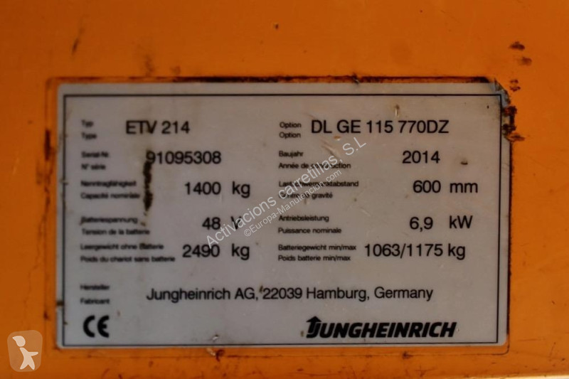 前移式叉车 Jungheinrich 770 DZ