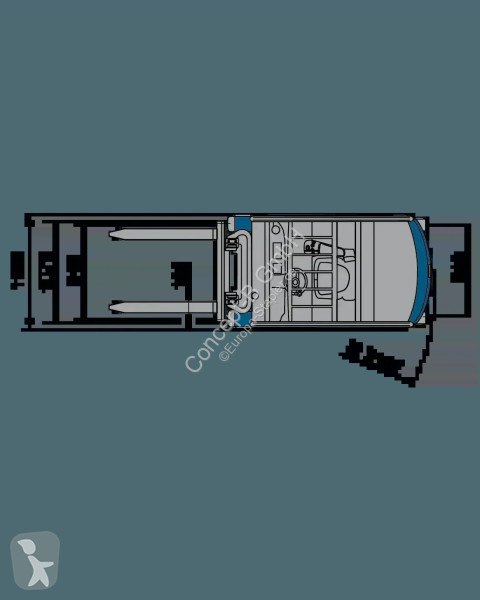 رافعة شوكية Toyota 8FBMT35 - FSW 5500
