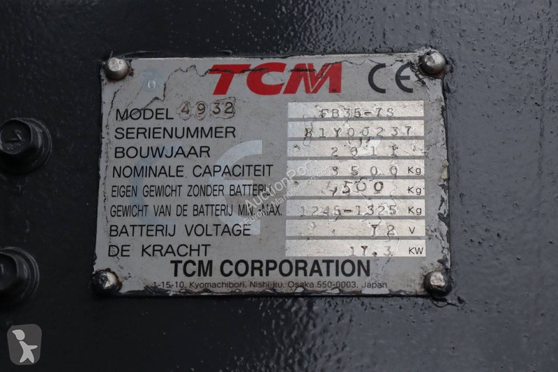 Carretilla elevadora TCM 8