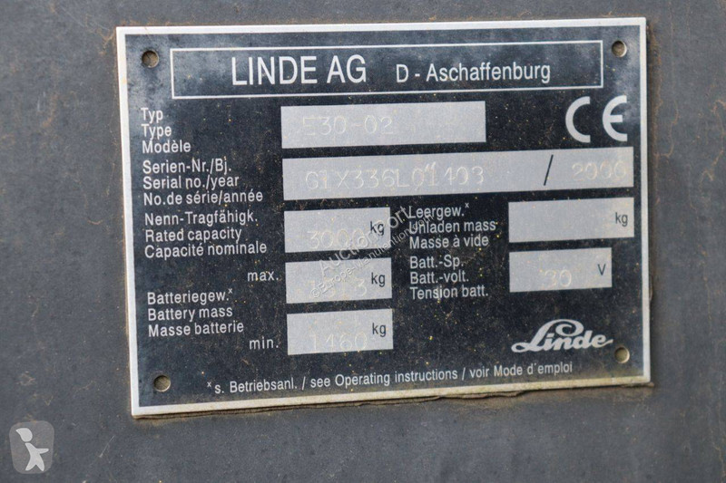 Carretilla elevadora Linde