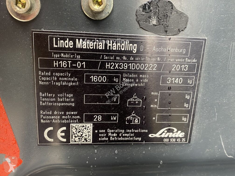 Stivuitor Linde