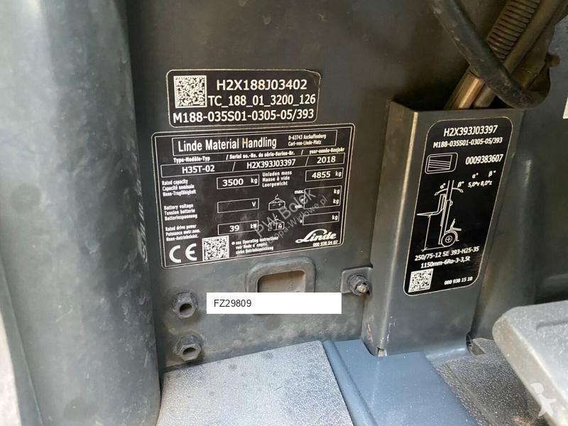 Carretilla elevadora Linde H35T