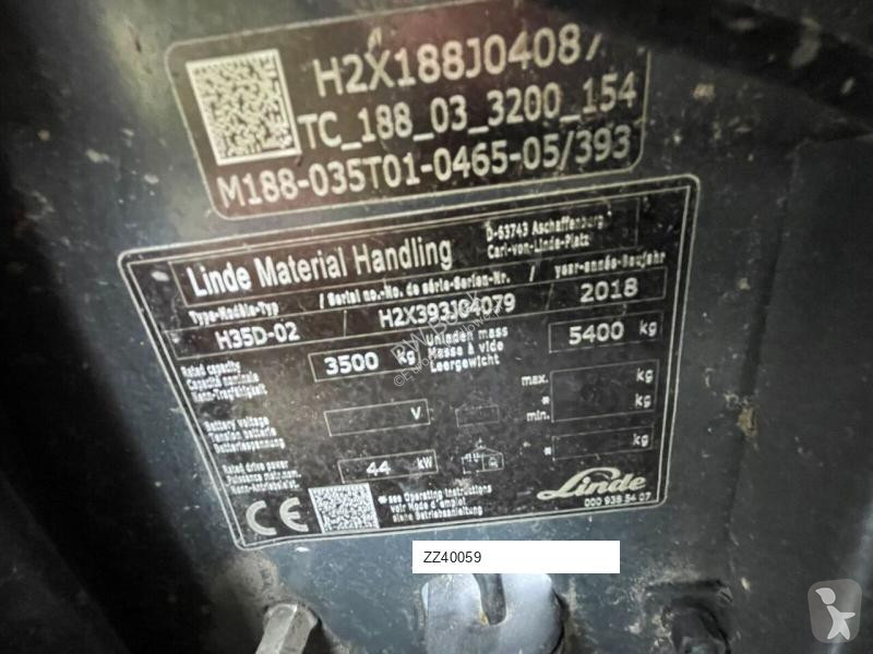 Carretilla elevadora Linde H35D