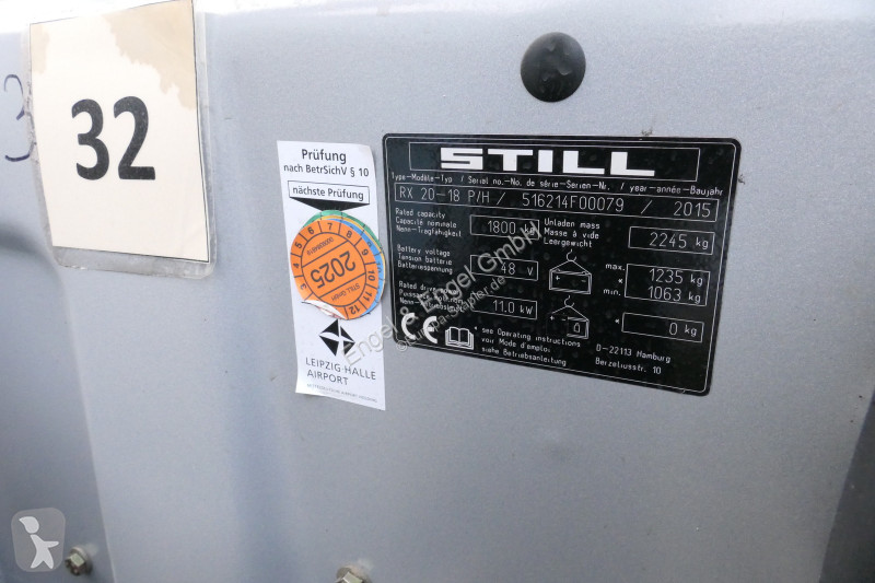 رافعة شوكية Still RX 20-18P/H 4-RAD Lange Gabeln