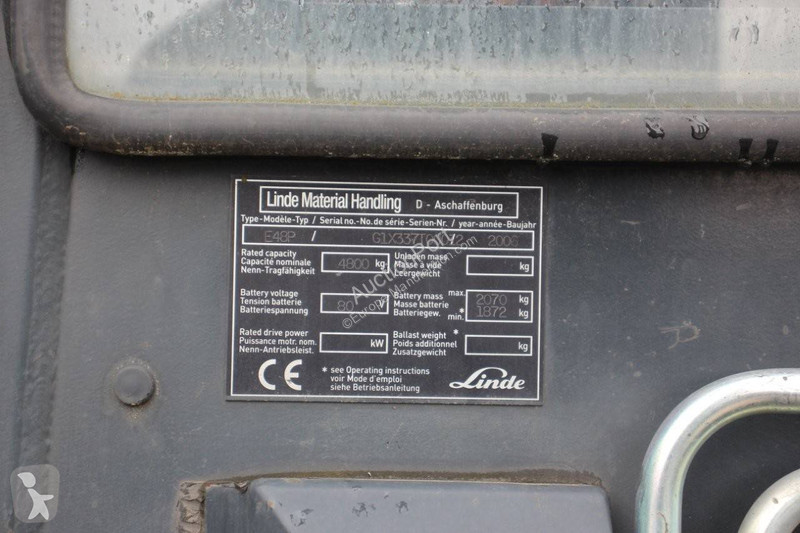 Stivuitor Linde E48P