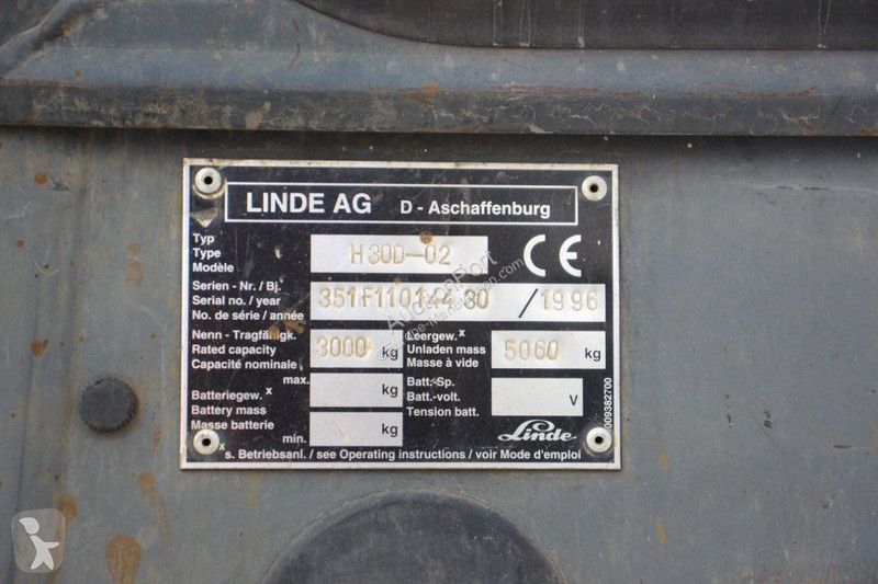 Carretilla elevadora Linde D-02