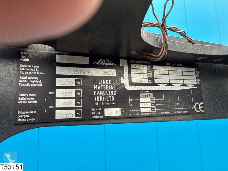 Heftruck Linde R12 C 48V, 5708H