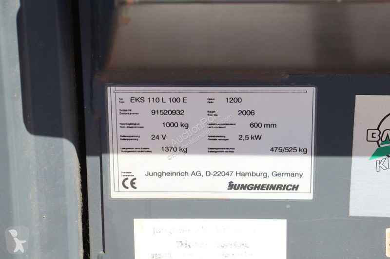 Carretilla elevadora Jungheinrich EKS 110