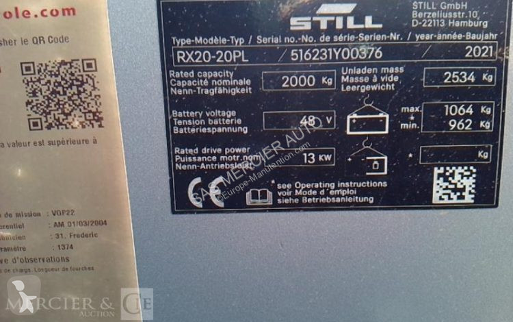 Still n/c Forklift