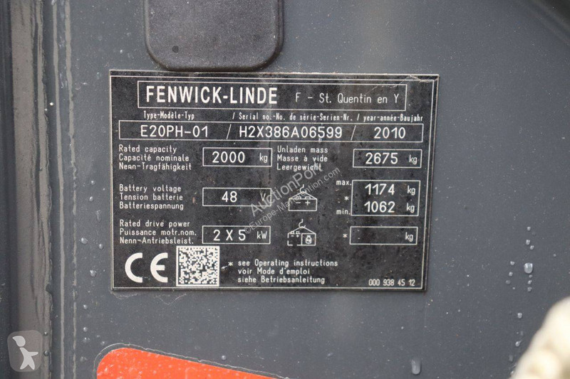 Carretilla elevadora Fenwick E20PH-01
