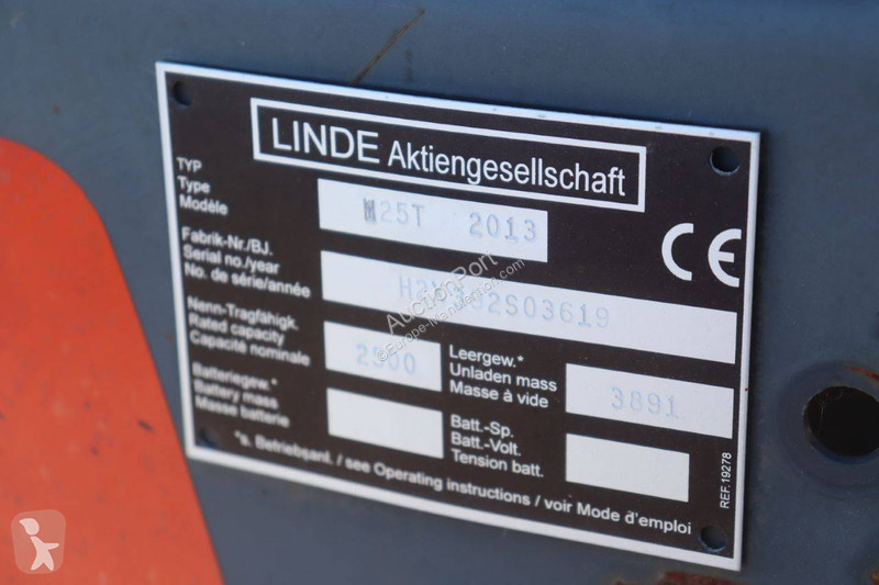 رافعة شوكية Linde M25T