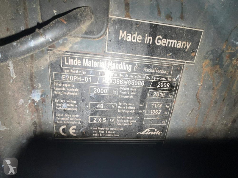 رافعة شوكية Linde 01