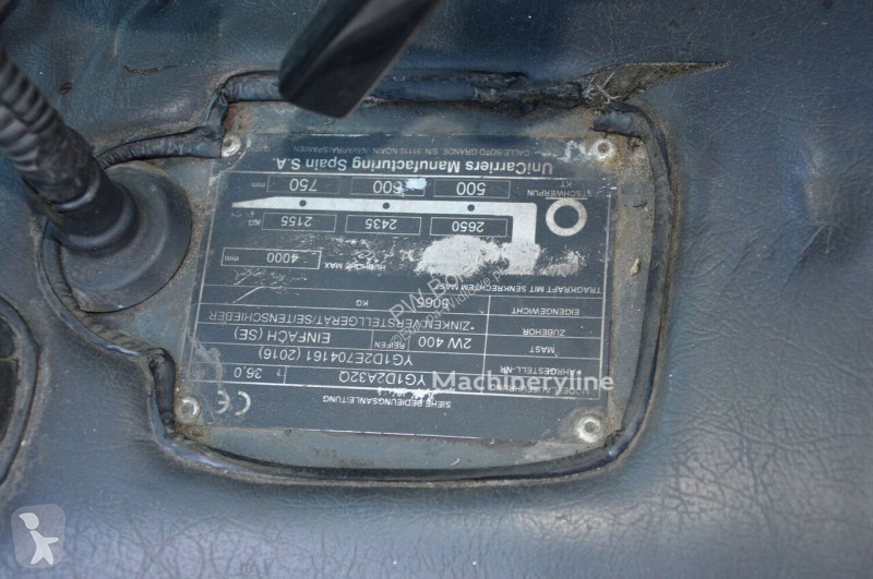 Carretilla elevadora Unicarriers YG1D2A32Q
