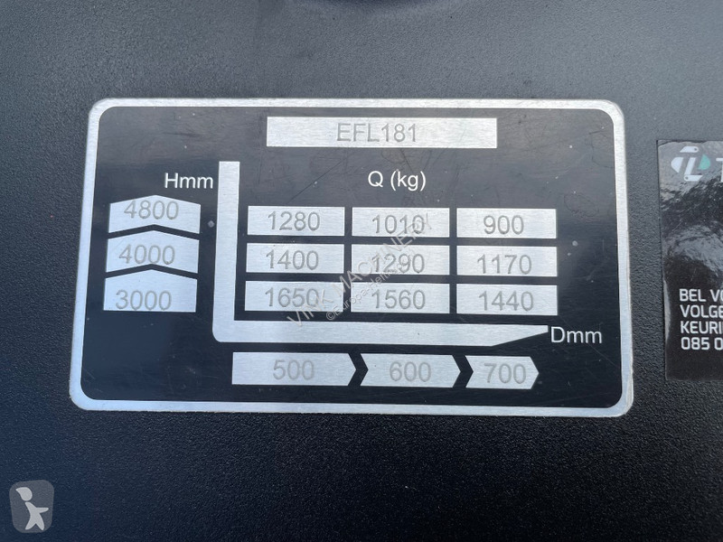 Stivuitor EP EFL 181