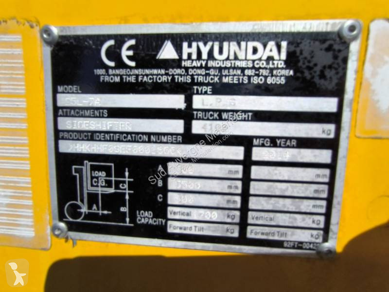 Løftetruck Hyundai