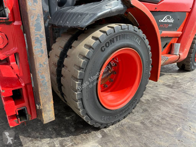 Vysokozdvižný vozík Linde H70D - Duplex / Side...