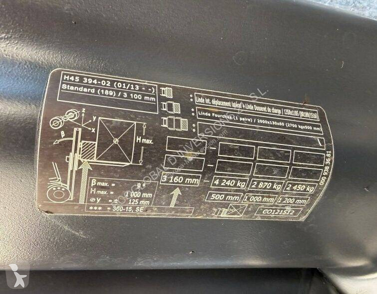 رافعة شوكية Linde H45D