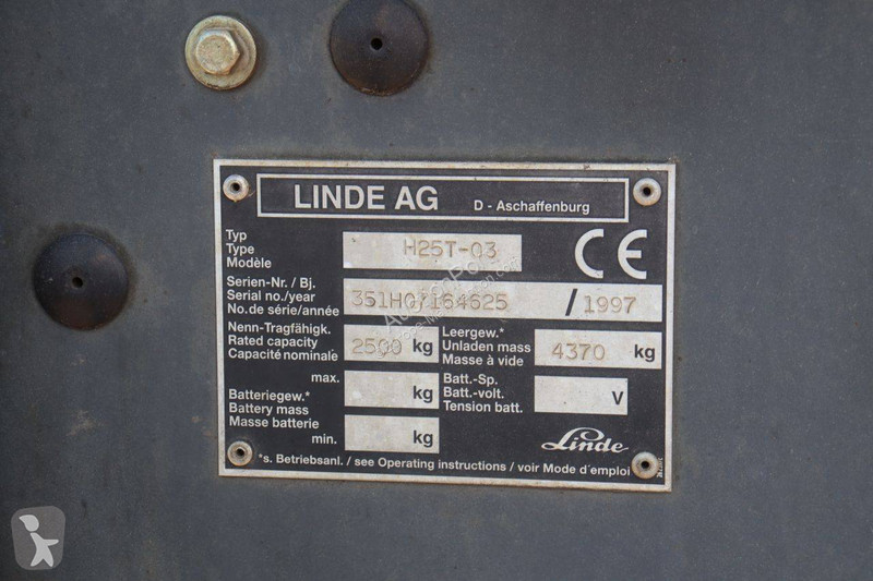 Stivuitor Linde H25T-03