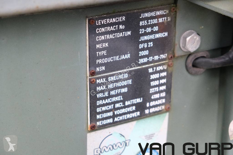 Stivuitor Jungheinrich DFG 25 | MARGE |...
