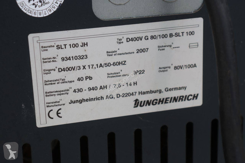 Wózek podnośnikowy Jungheinrich 430k