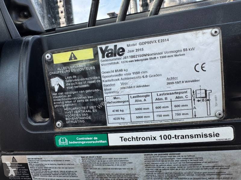 Chariot élévateur Yale GDP50VX
