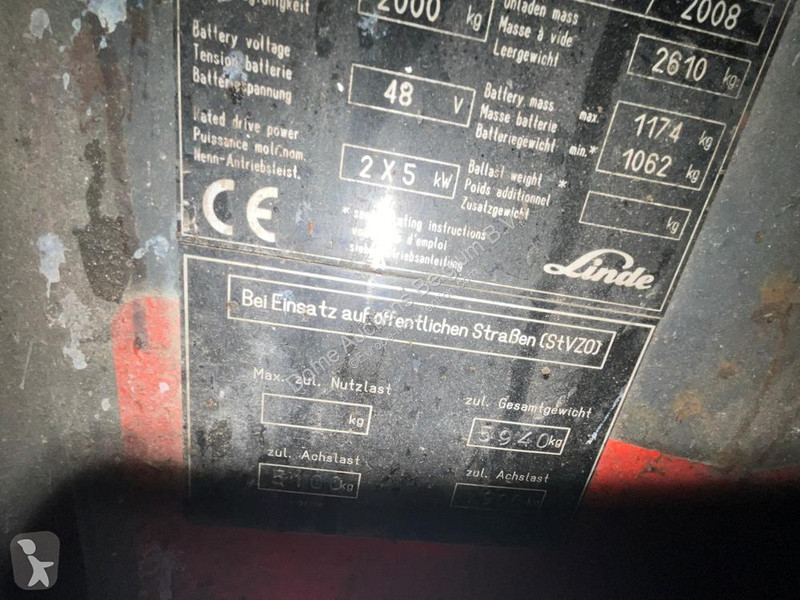 رافعة شوكية Linde 01