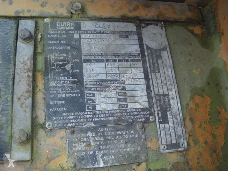 Stivuitor Clark C500YS225PD