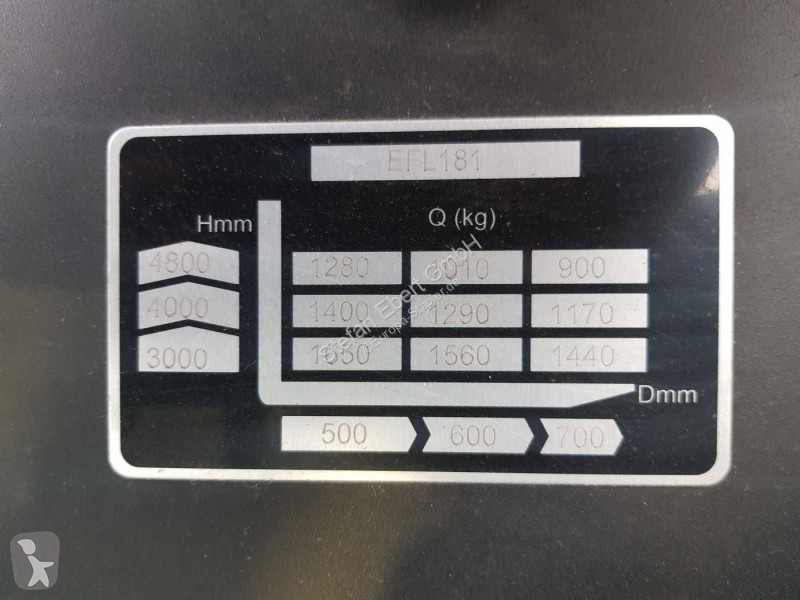 رافعة شوكية EP EP Equipment EFL181 / Triplex:...