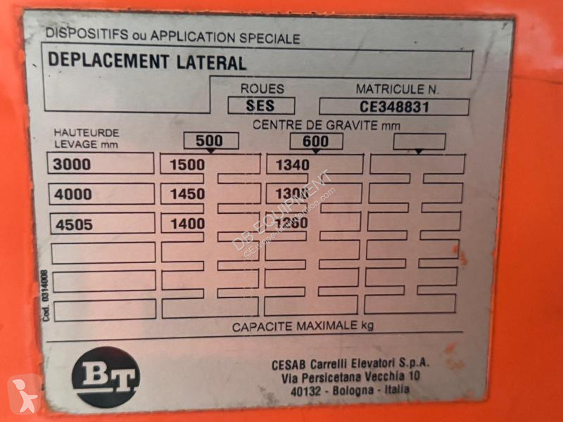 Løftetruck BT  CARGO C3E150 Chariot élévateur...