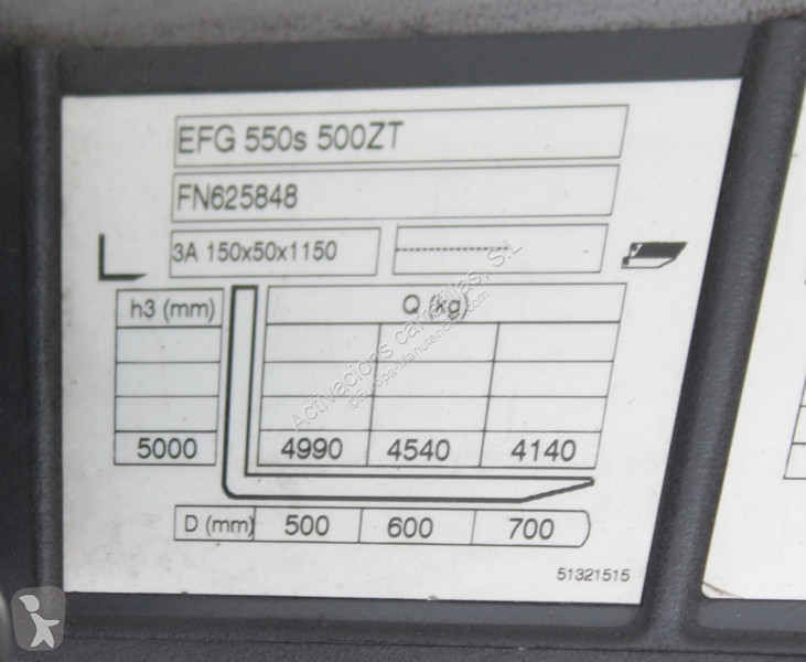 رافعة شوكية Jungheinrich 500 ZT