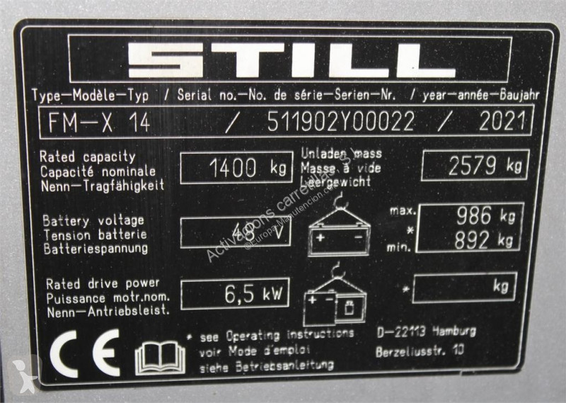 Автопогрузчик Still FM-X14