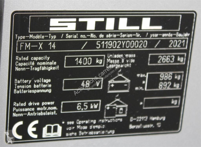 Автопогрузчик Still FM-X14