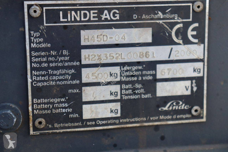Carretilla elevadora Linde 04