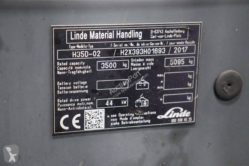 Chariot élévateur Linde D-02