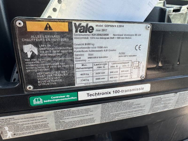 Chariot élévateur Yale GDP50VX
