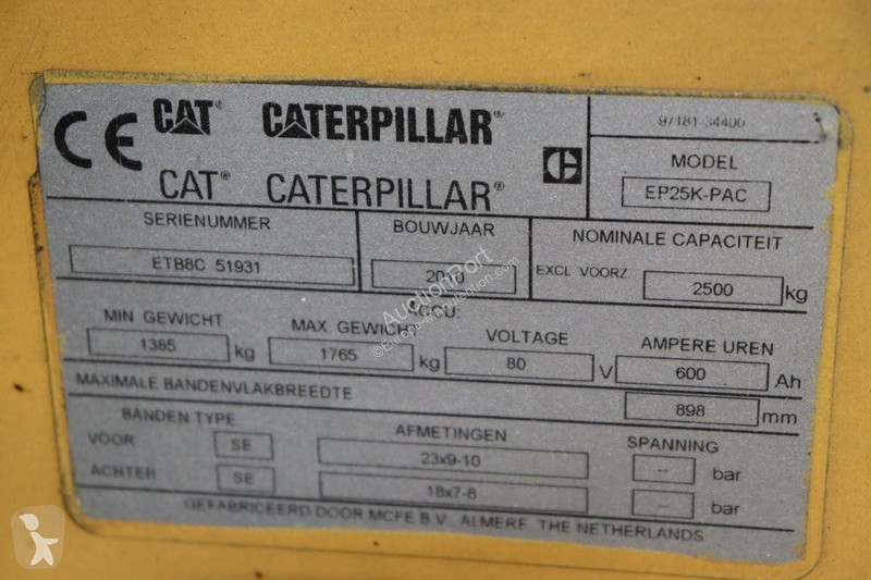 Heftruck Caterpillar K-PAC