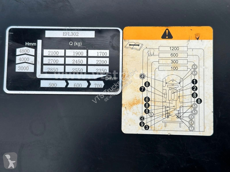 رافعة شوكية EP EFL 302 Elektrostapler BJ.2020