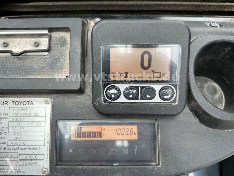 رافعة شوكية Toyota 408 45N Diesel Stapler 5t
