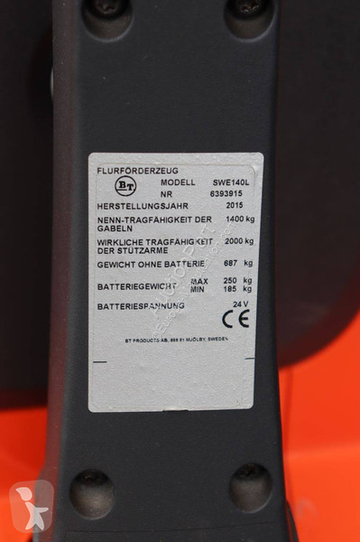 Teleskopický manipulátor BT SWE140L
