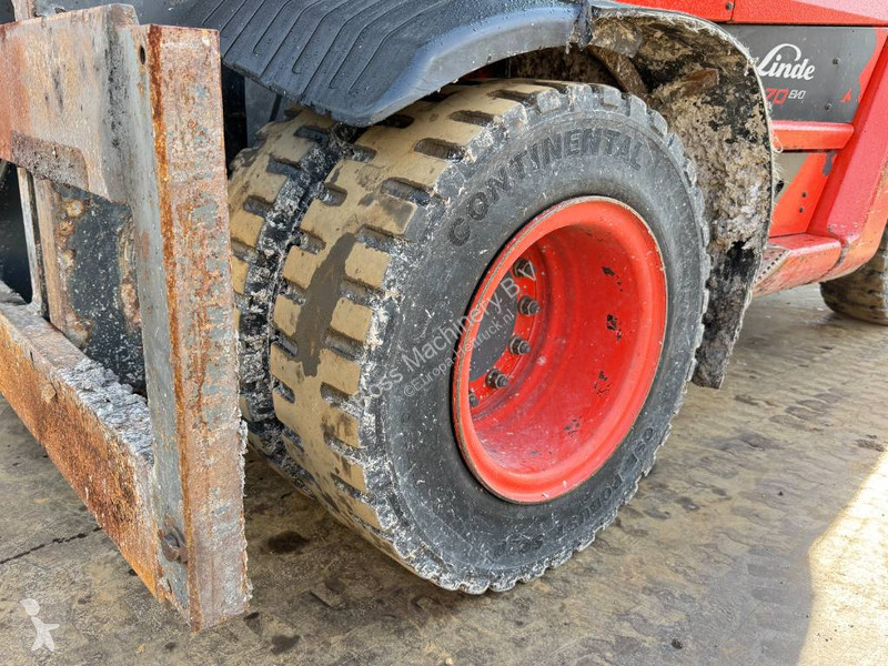 Empilhador elevador Linde H70D-03 - Side Shift...