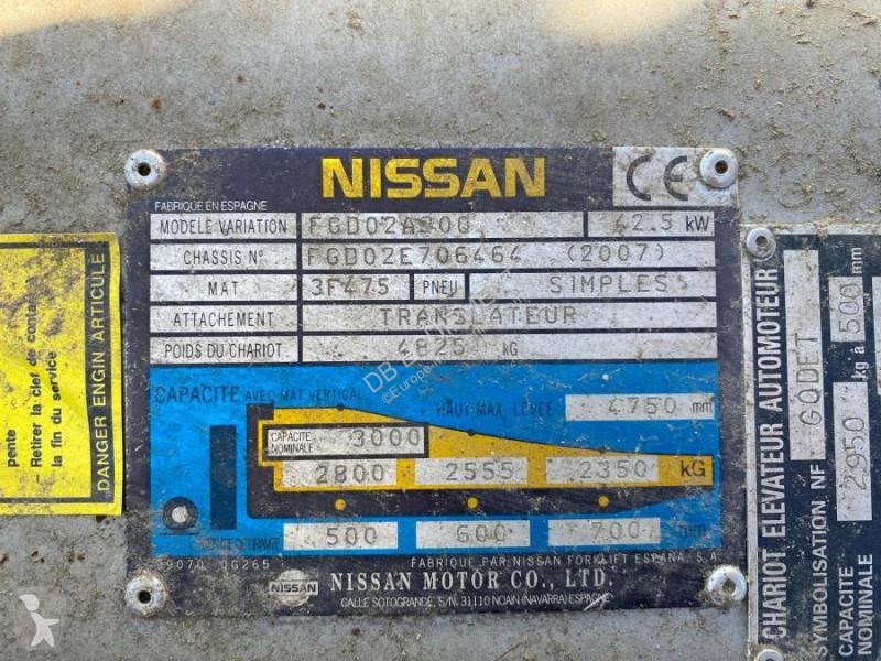 Heftruck Nissan  FGD02A30Q Chariot élévateur