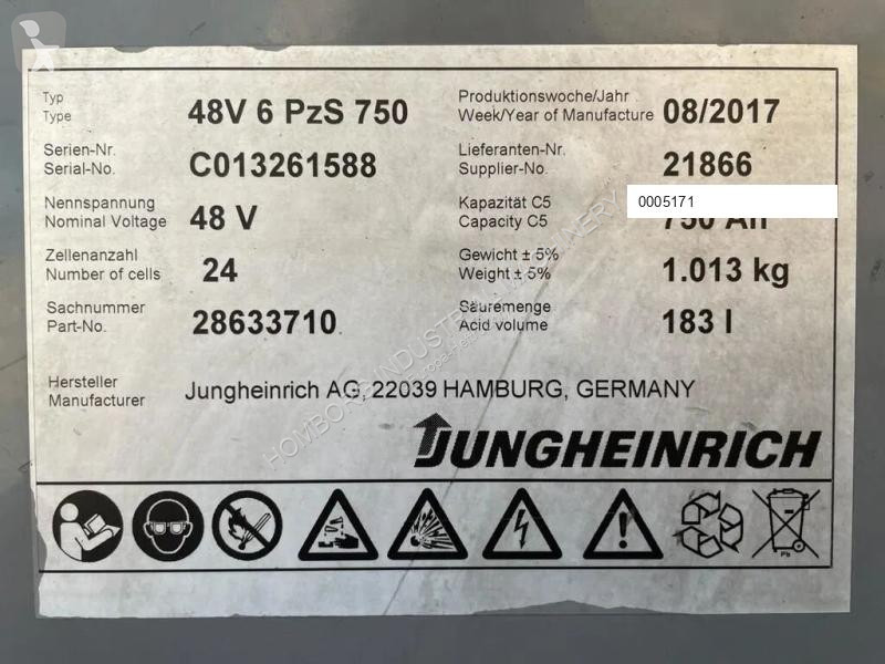 Stivuitor Jungheinrich EFG 216 Elektra 1.6 ton...