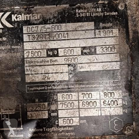 Кар Kalmar  DC7.5-600  Chariot élévateur 7,5T 3,3m