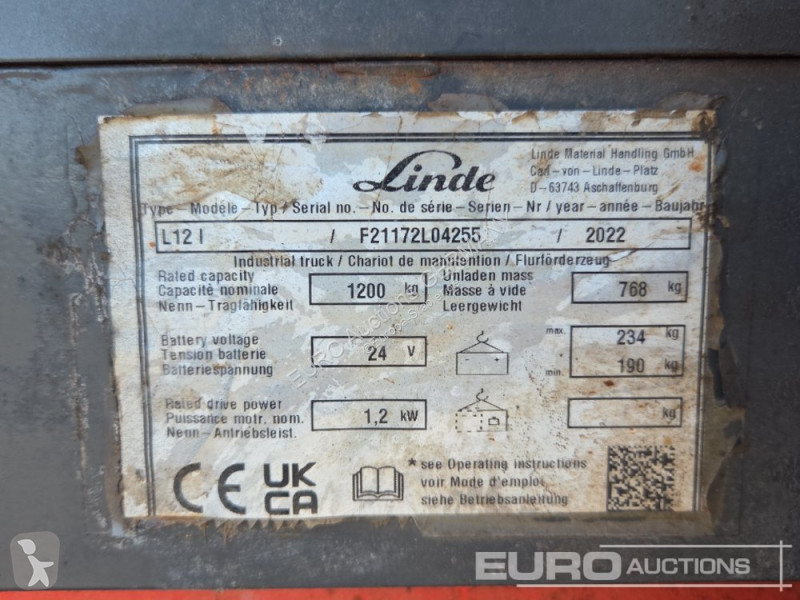 رافعة شوكية Linde