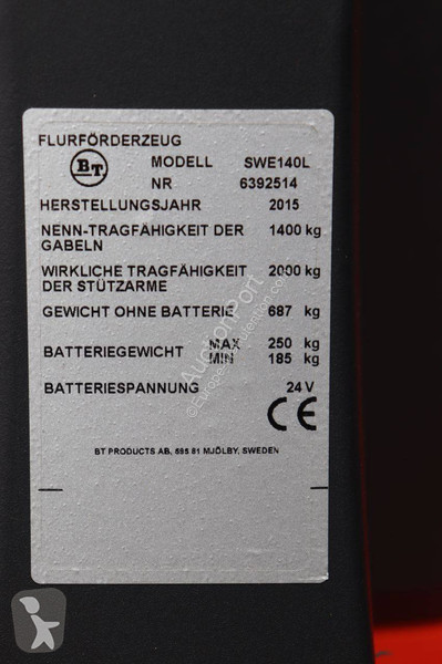 Teleskopický manipulátor BT SWE140L