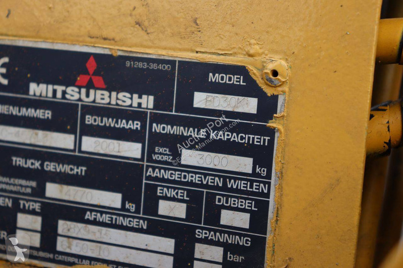Chariot élévateur Mitsubishi FD30K