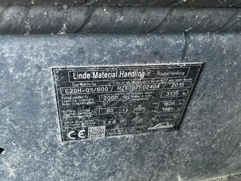 Кар Linde E20H-01/600